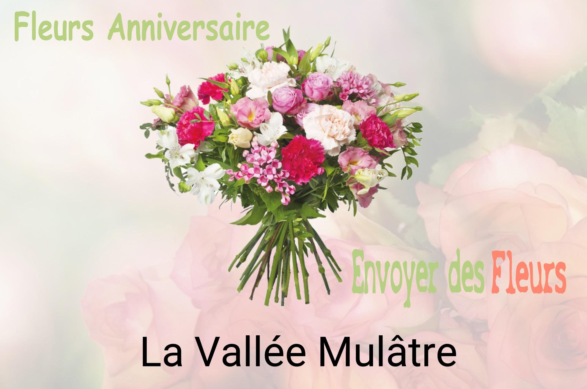 Bouquet de fleurs d’anniversaire livré à La Vallée-Mulâtre