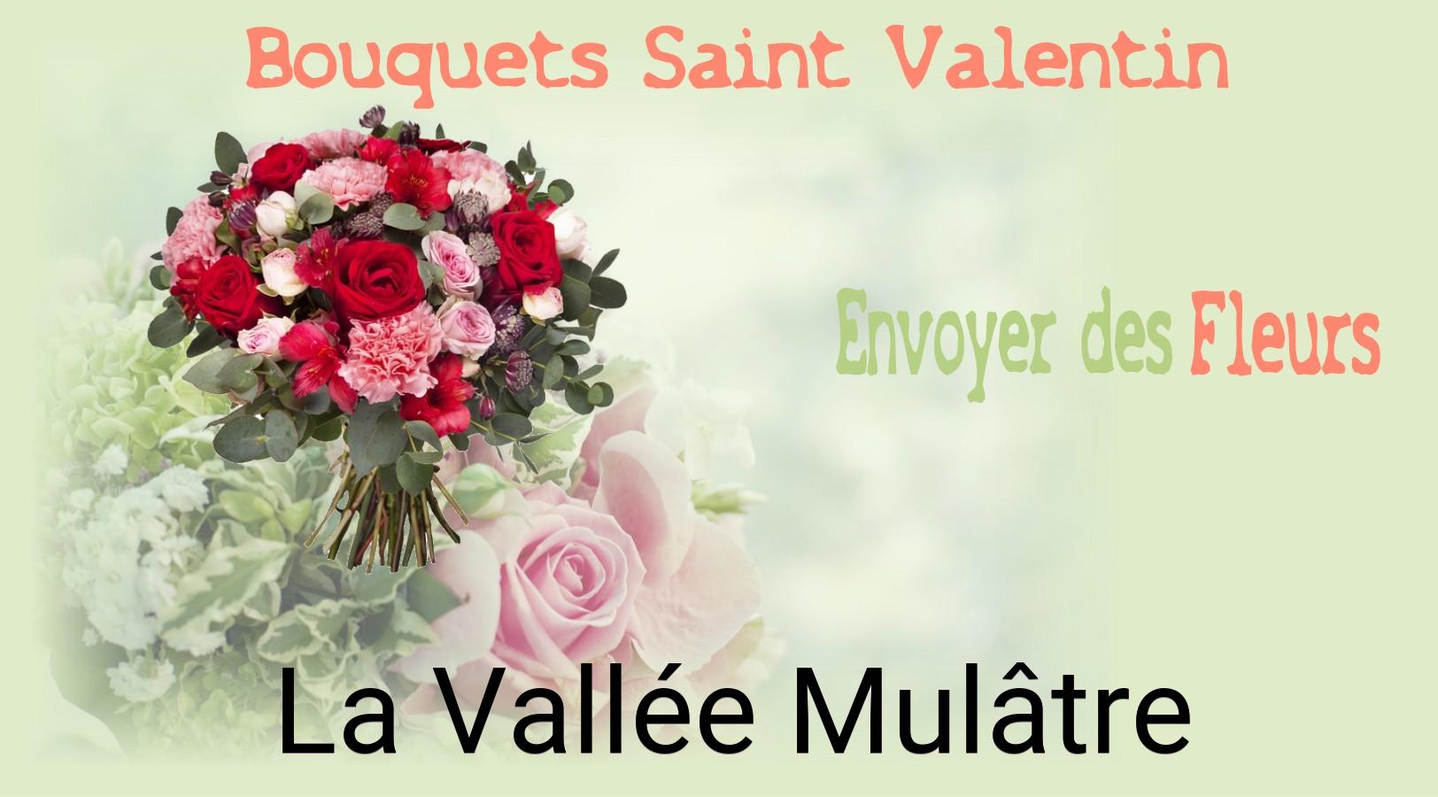 Roses de Saint-Valentin livrées à La Vallée-Mulâtre
